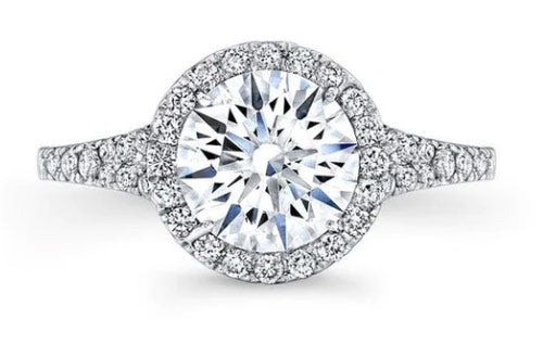 Create a Unique Design with Halo Diamond Engagement Rings
