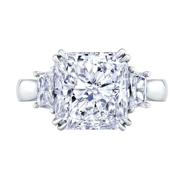 princess cut diamond dress rings Princess-Cut Diamond Engagement Ring 1-1/6 ct tw 14K White Gold