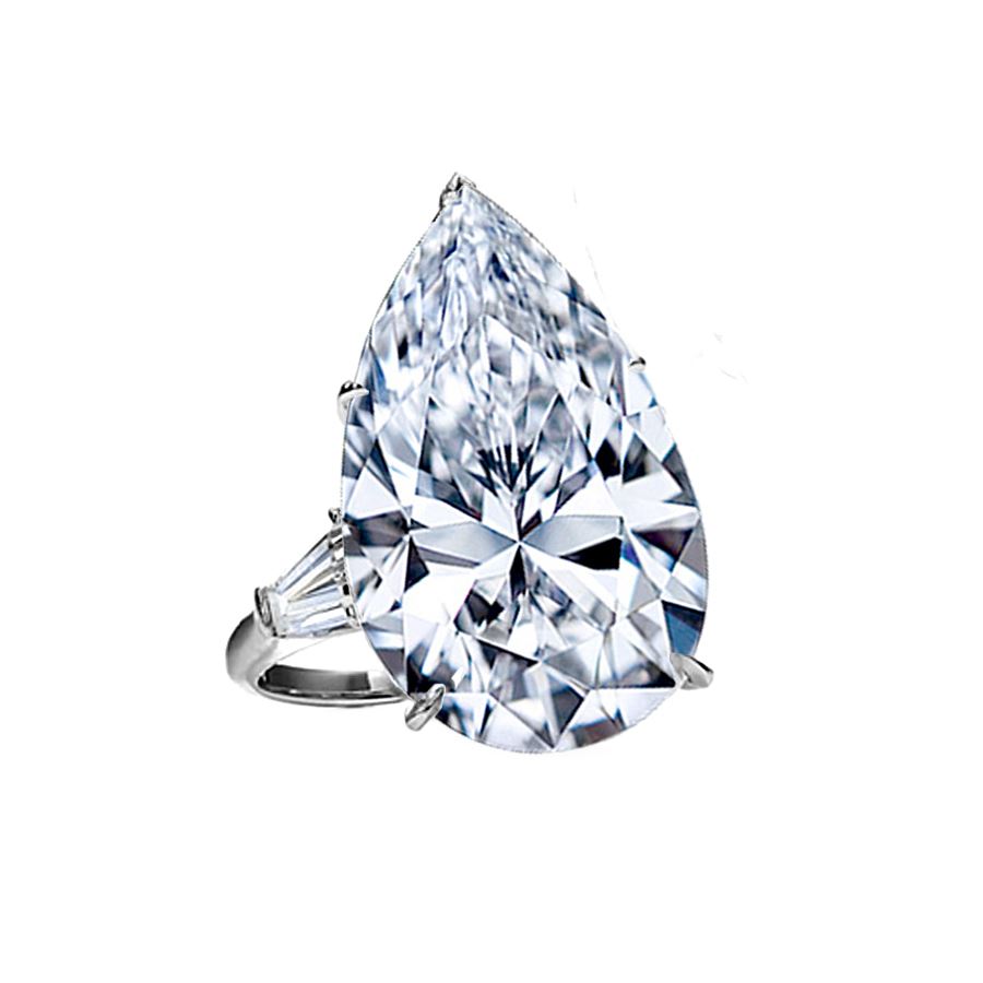 CARAT PEAR SHAPE DIAMOND ENGAGEMENT RING – Beverly Hills Jewelers
